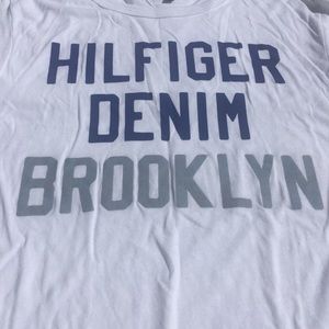 Hilfiger Denim Brooklyn White T Shirt Large